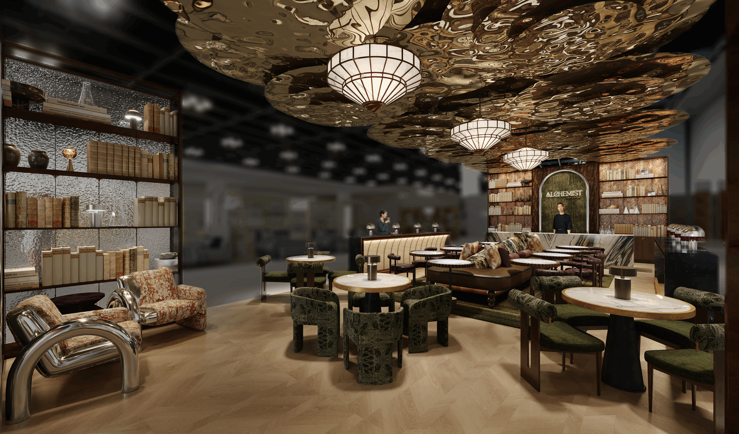 ARIA BDNY_2 Main Booth Aria Dine & Design